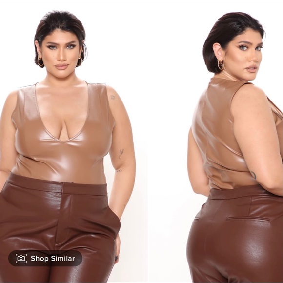 NEW The Muse Body Suit: Camel - Picture 2 of 7